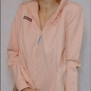 Pink Vineyard Vines Half-zip